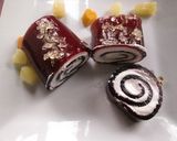Foto del paso 11 de la receta Arrollado de gelatina de frutas del bosque