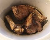 A picture of step 2 of California Farm Lambshanks in Rosewater and Honey.
