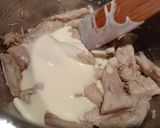 Mogyoróvajas tejszínes csirkemell főtt petrezselymes rizzsel recept fázis 4 fotója