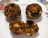 A picture of step 10 of Dry Fruit Laddu.