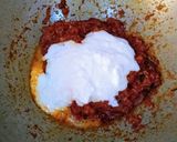 A picture of step 5 of Dahi Potol.