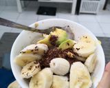 Foto langkah ke 3 dari resep Es Pisang Alpukat.