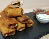 Foto del paso 4 de la receta: Canutillos de embutido con tomate seco y hierbabuena