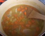 A picture of step 4 of Carrot and Daikon Miso Soup - vegan.