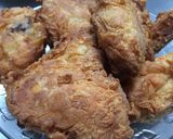 Hình bước làm 4 của món Gà rán kfc,khoai tây chiên (remake)