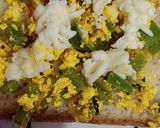 A picture of step 2 of Paneer grilled sandwich.