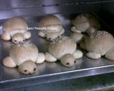 Foto langkah ke 4 dari resep Roti Kura kura tanpa Telur.
