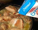 Foto del paso 7 de la receta: Pollo al Champiñón con Papas Especiadas