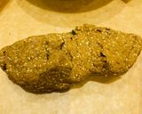A picture of step 2 of Biscoff sesame rolls.