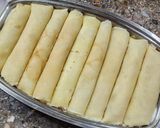 Foto del paso 10 de la receta: 🍽️🍷 Canelones de pollo, puerro y ricotta en salsa bechamel, sin TACC 🍷🍽️