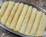 Foto del paso 10 de la receta: 🍽️🍷 Canelones de pollo, puerro y ricotta en salsa bechamel, sin TACC 🍷🍽️