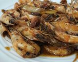 Foto langkah ke 5 dari resep Udang Lada Hitam.