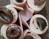 Foto del paso 5 de la receta: Churrasquitos de cerdo con bombitas