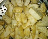 Foto langkah ke 1 dari resep Oseng kacang panjang mix tahu.