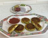 A picture of step 13 of "Cheese-Stuffed Paneer & Sweet Potato Patties".