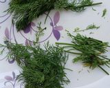 A picture of step 4 of Dill Leaves White Rice.