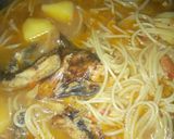 A picture of step 3 of Pasta potato jollof.