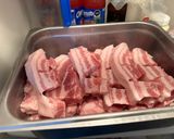 A picture of step 1 of Sonoran-Style Pork Belly Tacos.