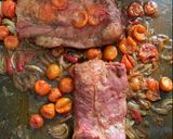 Foto del paso 4 de la receta: Costillar de cerdo al horno con papas acordeón