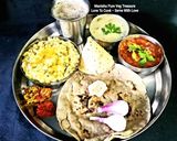 A picture of step 5 of Gujarati Thali - Bajara Rotlo - Lasooni Aloo Sabzi - Khichdi - Kadhi (Dinner).