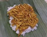Foto langkah ke 4 dari resep Nasi bakar ayam jamur suir.