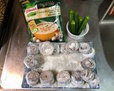 法式白帶魚卷佐蕈菇醬的食譜步驟1照片