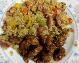 A picture of step 7 of Fried rice.