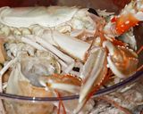 Foto del passaggio 1 della ricetta Risotto alla Crema di Scampi con Crudo di Gamberi Rossi (Healthy Ed. Senza Panna/Burro)