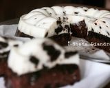 Foto langkah ke 5 dari resep #Dessert Pudding Oreo Coklat Keju (2 telur) 🇮🇩.