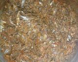 A picture of step 4 of Fried Omena.