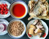 A picture of step 1 of Ogbono Soup.