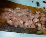 A picture of step 2 of Double breaded Cola chicken popcorn.