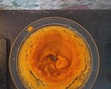 Foto langkah ke 2 dari resep Bakpao Kabocha (Labu Kuning) isi Ayam Kecap.