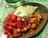 Foto langkah ke 1 dari resep Daging tumis paprika DEBM.