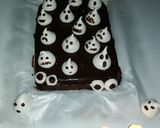 Foto do passo 4 de Bolo de Chocolate com Fantasmas - #Halloween