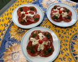 Une image de l'étape 12 de Petites salades de tomates au crabe.
