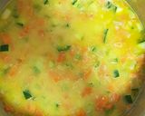 Foto del paso 4 de la receta: Sopa de calabacín y zanahoria con garbanzos