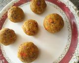 A picture of step 5 of Beans balls.