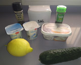 Foto del paso 1 de la receta: Tzatzíki griego con algo de trampa