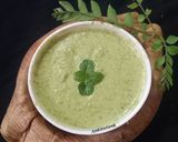 A picture of step 4 of Farali chutney.