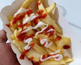 Foto langkah ke 5 dari resep French fries/ kentang goreng (frozen food).