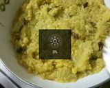 A picture of step 7 of Cauliflower kesariya Burfi.