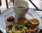 કેપ્સીકમ ભજીયા(Capsicum bhajiya recipe in Gujarati) રેસીપી સ્ટેપ3ફોટો