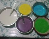 Foto langkah ke 3 dari resep Kue Lapis Pelangi 🌈.