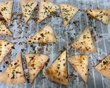 A picture of step 2 of Healthy homemade tortilla chips.
