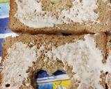 A picture of step 4 of Beet Heart Sandwiches.