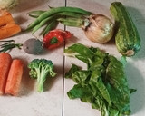 Foto del paso 1 de la receta: Crema de verduras