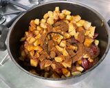Une image de l'étape 7 de Compote de pommes, quetsches et prunes d’ente à la vanille.