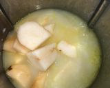 Foto del paso 6 de la receta: Crema de puerros y pera 🍐 con jamón con Thermomix
