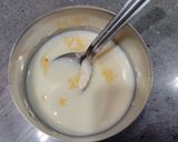 A picture of step 2 of Pineapple Custard.